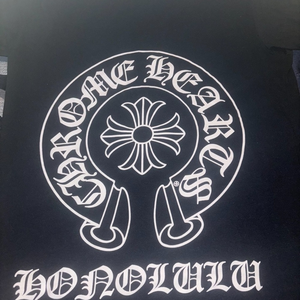 Chrome Hearts Black Graphic T-Shirt